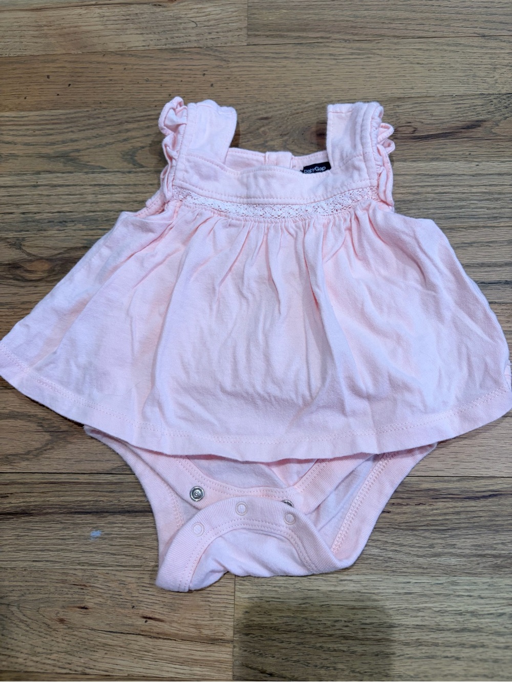 Gap baby girl flowy tank top onesie